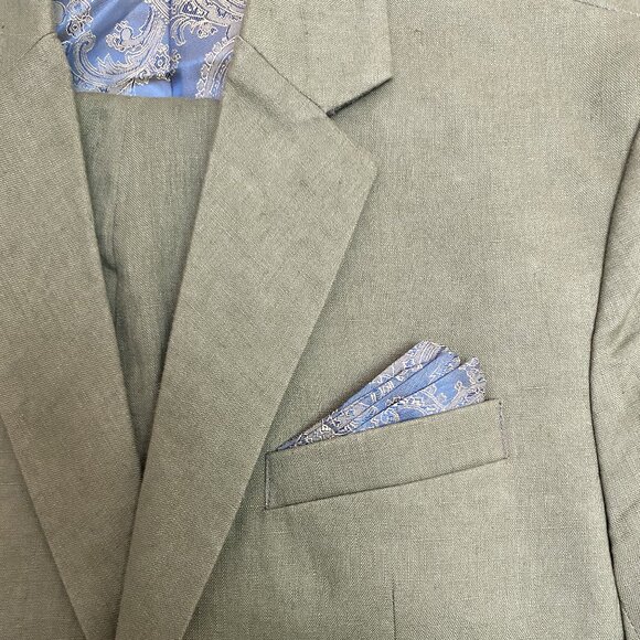 Custom Linen Suit - Picture 3 of 4